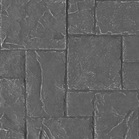 Ekena Millwork 9"W x 8"H Castle Rock Stacked Stone, StoneWall Faux Stone Siding Panel, Slate Gray PNUCRSG-MAT-SAMPLE